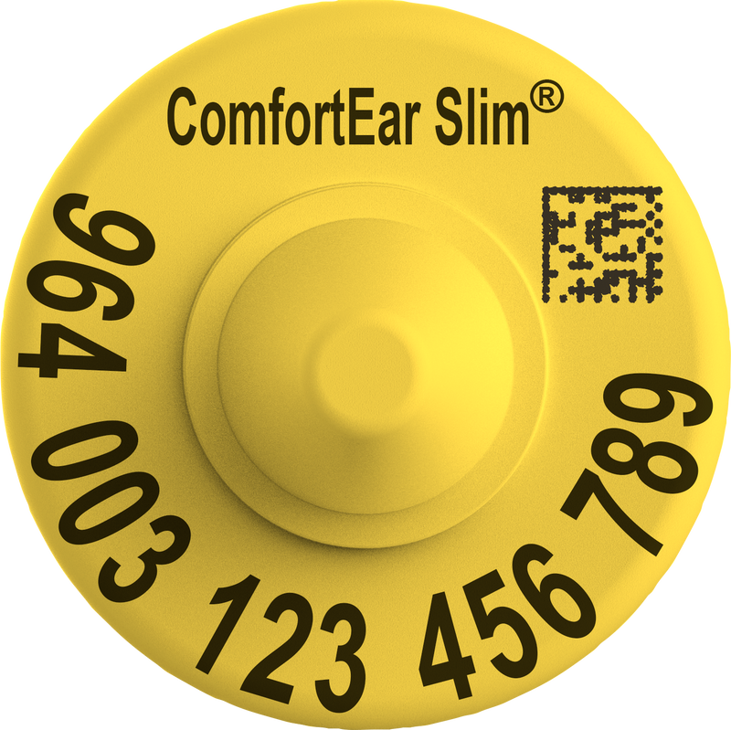 Datamars Global Comfort Ear Slim TE FDX EID Tags in bag of 25