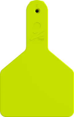 Z1 Calf Tag - Long Neck Blank Bags of 25