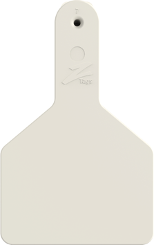 Z1 Calf Tag - Long Neck Blank Bags of 25